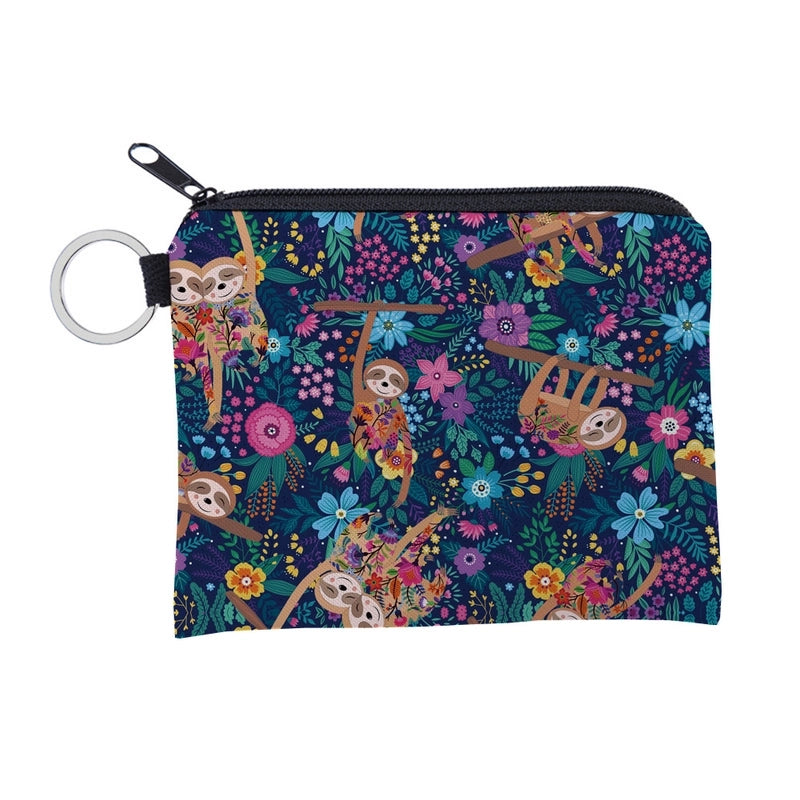 Fresh Dinosaur Cartoon Creative Coin Purse Water-repellent Storage Bag Portable Personalized Card Case Key Bag