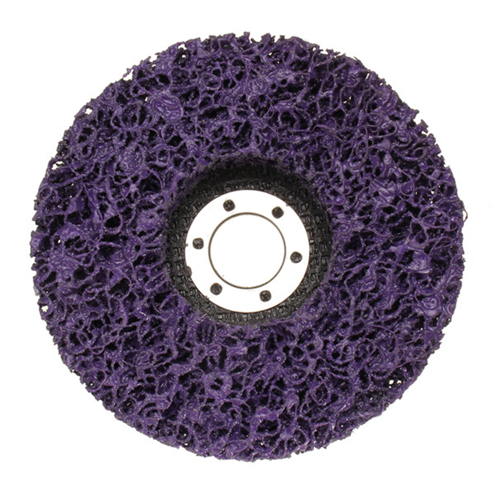 

4 inch Poly Strip Disc Abrasive Wheel Paint Rust Remover Grinder (Purple), 501 Original