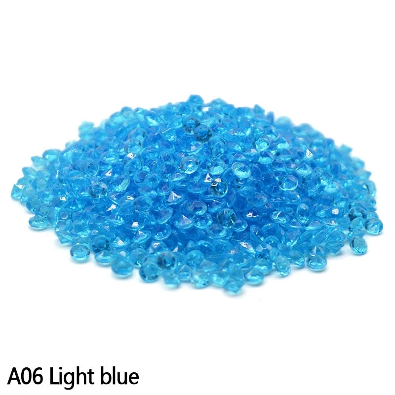 Wedding Decoration 1000PCS 4.5mm Crafts Crystal Confetti Table Scatters Clear Crystals Centerpiece Events Party Festive Supplies