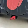 OK Finger Gesture Trailer Hitch Cover Lightweight Trailer Receiver Cover for 2-Inch Trailers Hitchs Receivers for Car(Red)