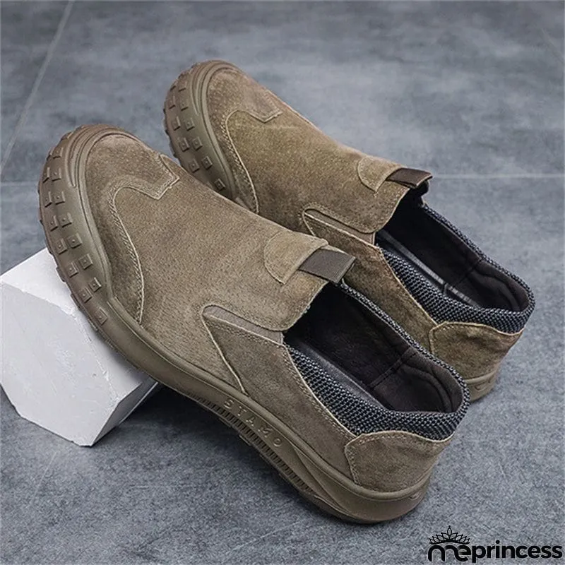 Outdoor Climbing Soft Sole Wear Resistant Loafers for Men