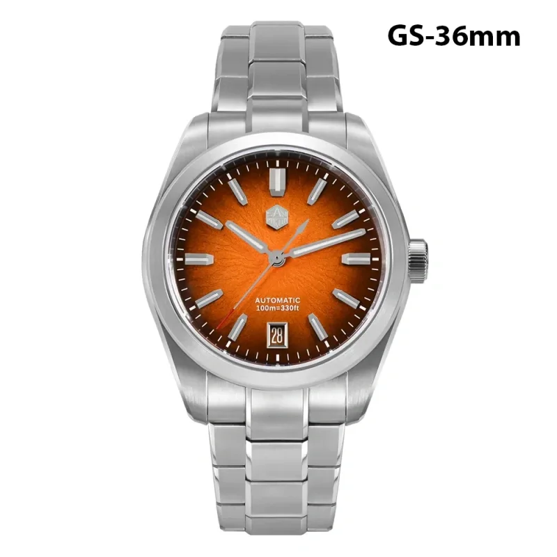 CRONOS SKYLINE 値段交渉可 サンマーティンsan martin Cronos 39mm Skyline PT5000 Automatic Men Watch L6028