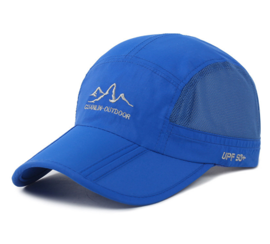 Mens Cap Summer Hat Outdoor Sun Protection Leisure Sports Sunhat Fold Mesh Cap Quick Dry Millinery Baseball Caps ѧܧ ާاܧѧ