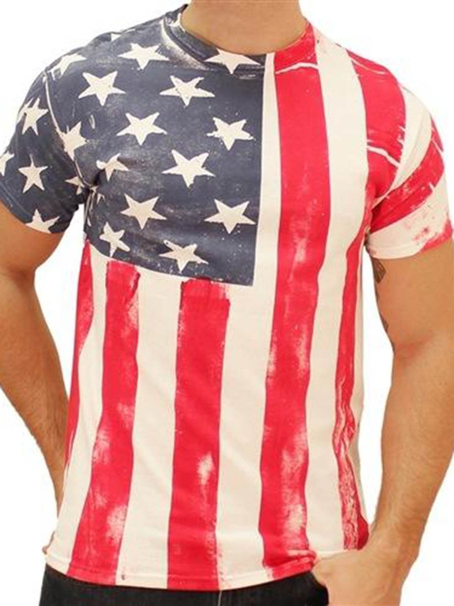 Men's American Flag Tee