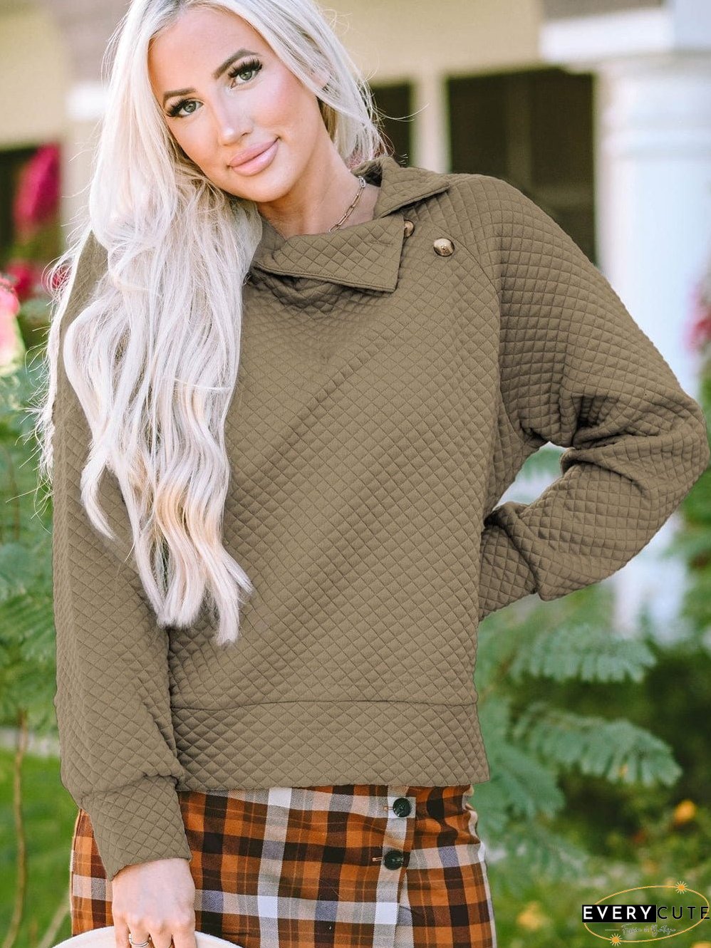 Asymmetrical Quilted Top