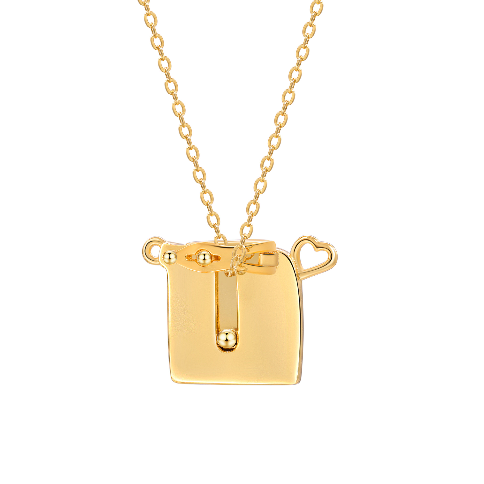 Collana macchina fotografica con 1 foto interna personalizzata
