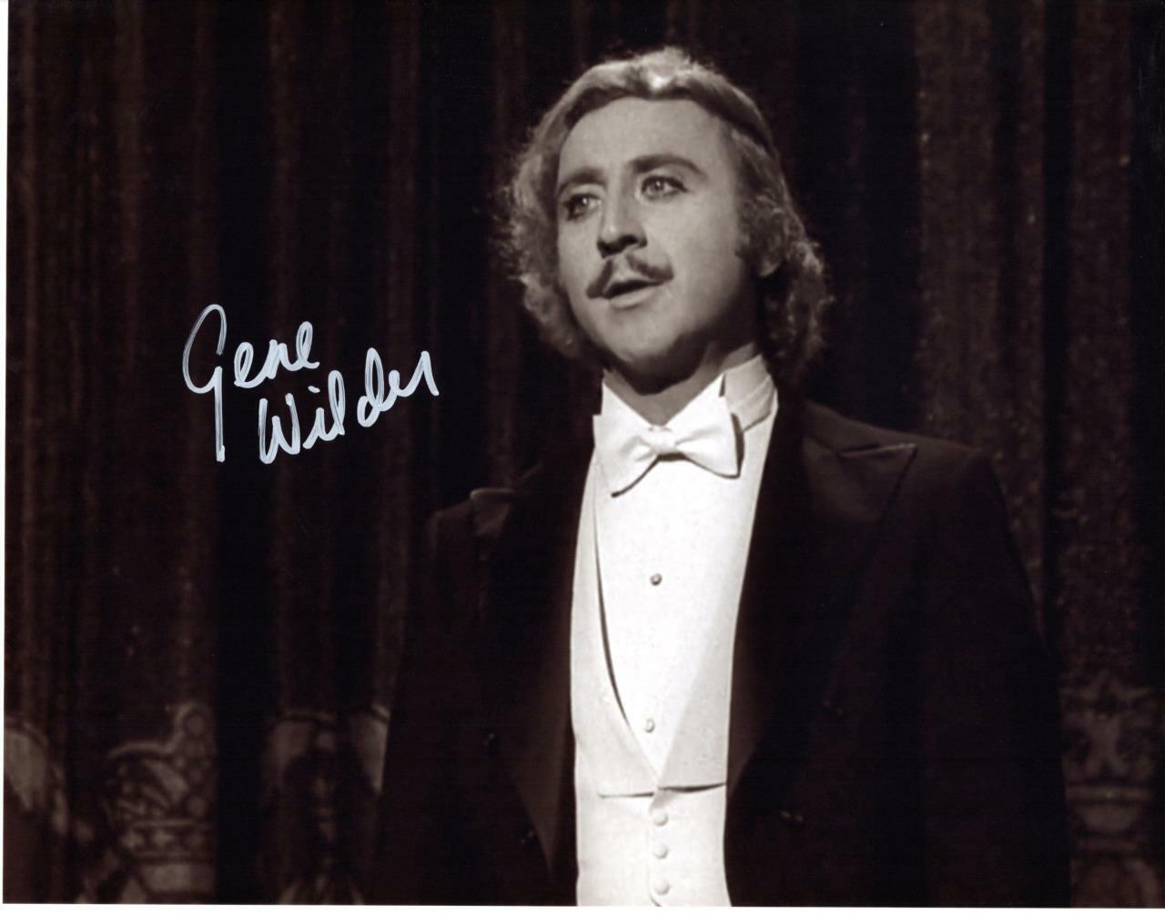 Gene Wilder signed 11x14 Photo Poster painting autograph Picture autographed and COA