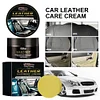 100g Leather Cleaning Cream Car Leather Restorer Cream for Leather Sofa Chair
