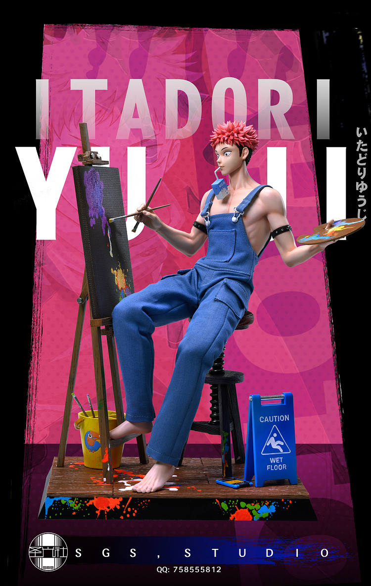 SGS Studio - Jujutsu Kaisen Painter Yuji Itadori Statue(GK) -
