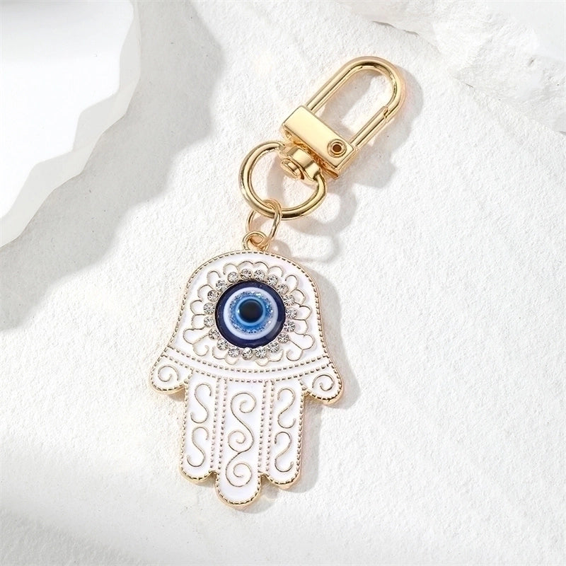 Minimalist Devil’s Eye Alloy Keychain
