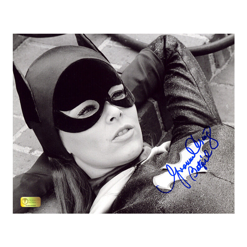 Yvonne Craig Autographed Classic Batman 1966 Batgirl 8x10 Scene Photo Poster painting