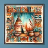 Diamond Painting-DIY Full Round Drill Sand Indian Tent