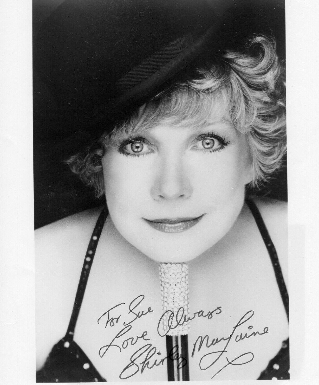 SHIRLEY MACLAINE AUTOGRAPH, THE LITTLE MERMAID, DOWNTON ABBEY