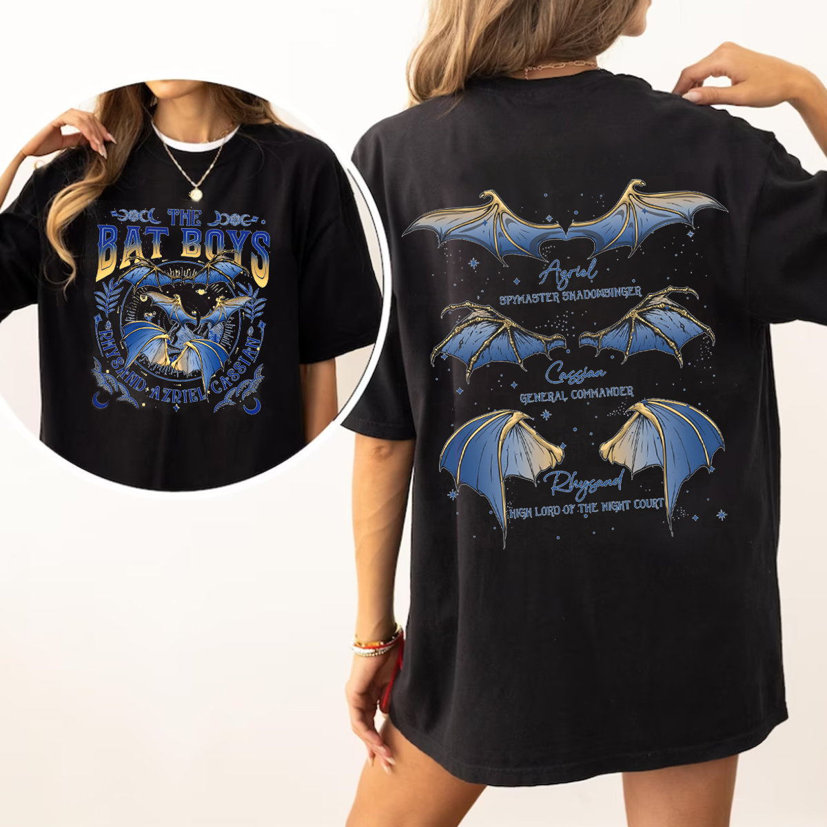 The Bat Boys Acotar Tshirt / [blueesa] /