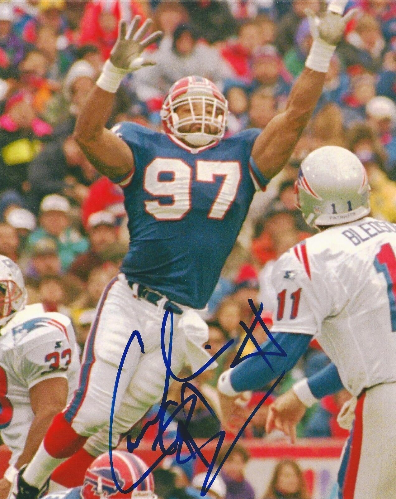 Cornelius Bennett Autographed Signed 8x10 Photo Poster painting ( Bills ) REPRINT