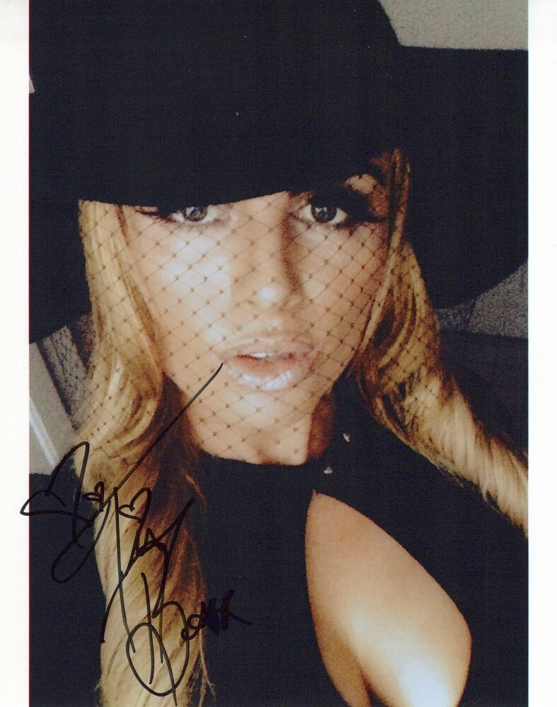 Tia Barr glamour shot autographed Photo Poster painting signed 8x10 #3