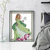 Peace Angel-14CT Stamped Cross Stitch 28*34cm/11.02*13.39in