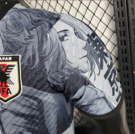 2024 Japan Black Special Edition Player Version Football T-Shirt Thai Quality