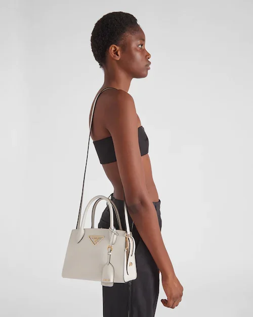 Prada Kristen Saffiano Leather Mini Bag