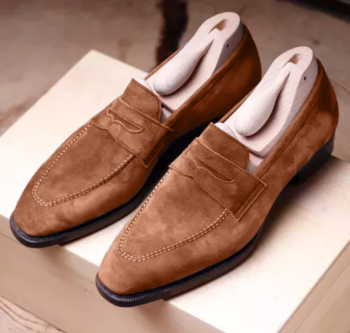 Men's Suede Boat Shoes