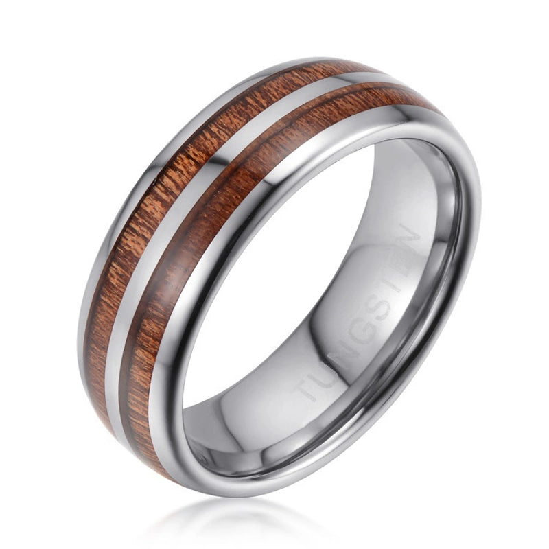 Minimalist Color Block 304 Stainless Steel Women’s Rings