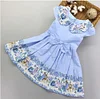 Kid Girl Summer Flower Teenager Dress