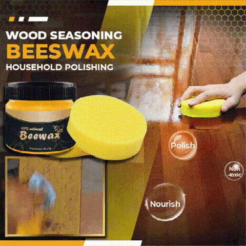 🔥Clearance Sale Save 70% 0FF - Wood Seasoning Beeswax, Polish for Furniture🔥Buy 2 Get 1 Free