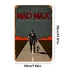 [Grande Taille]Film MAD max - Panneaux en &eacute;tain m&eacute;tallique(30*40cm)