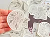 【12 PCS】Water Soluble Sea Animals Hand Embroidery Pattern,peel and stick paper for ornaments