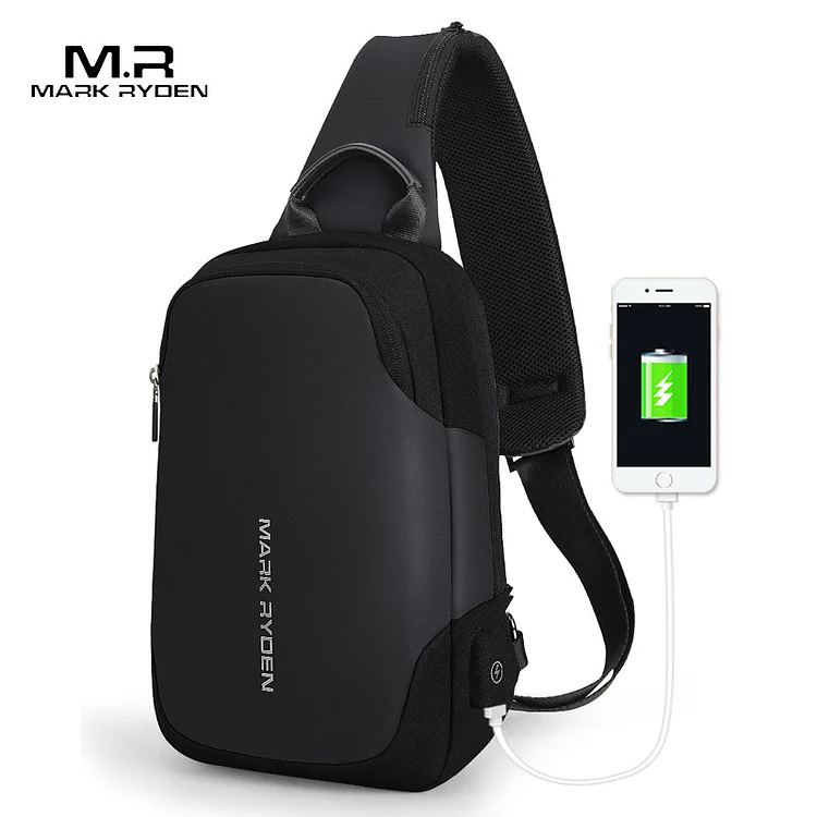 Anti-thief Messenger Bag Waterproof Men's Strap Chest Bag