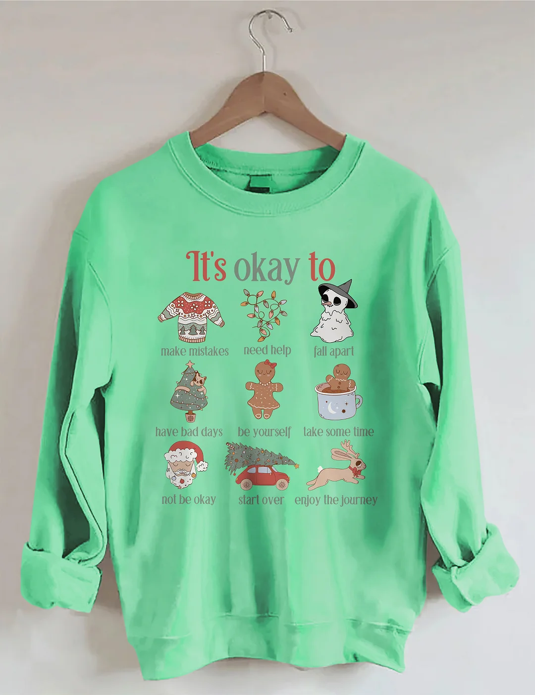 Mental Health Christmas Sweatshirt