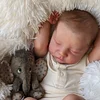 20'' Newborn Sleeping Baby Preemie Handmade Soft Reborn Baby Doll Boy Named Noren with "Heartbeat" and Sound - RBBI-Myrebornbabydoll&reg; Creativegiftss&reg;