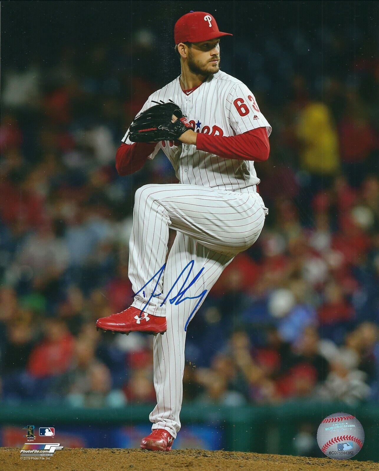 Signed 8x10 DREW ANDERSON Philadelphia Phillies Autographed Photo Poster painting - COA