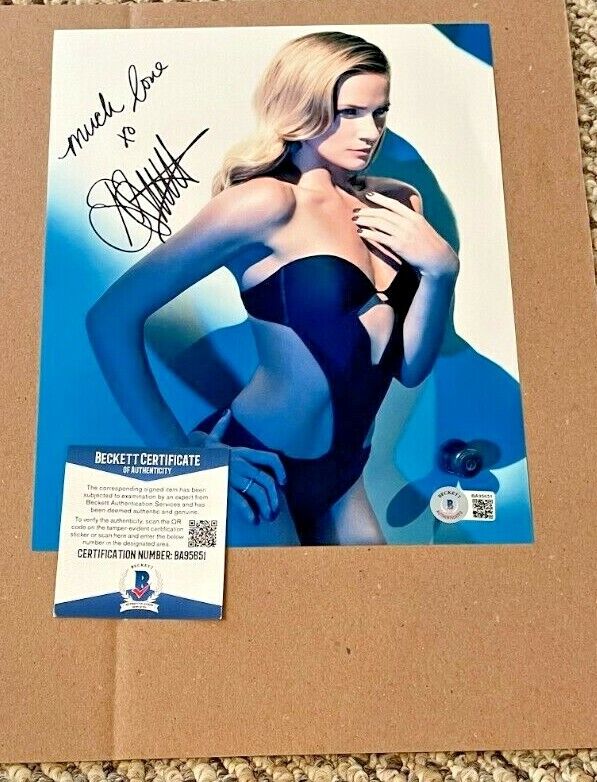 SHANTEL VANSANTEN SIGNED SEXY 8X10 Photo Poster painting BECKETT CERTIFIED BAS