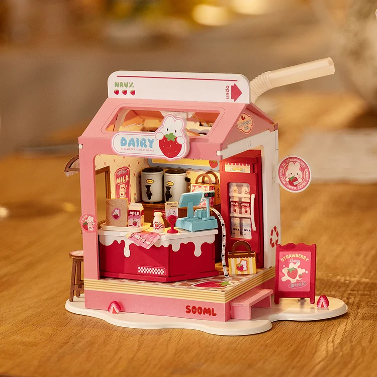 Rolife Kit de maison de poupée miniature à faire soi-même pour adul