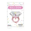 10PCS Diamond Rings Aluminum Film Balloons Proposal Engagement Party Decors