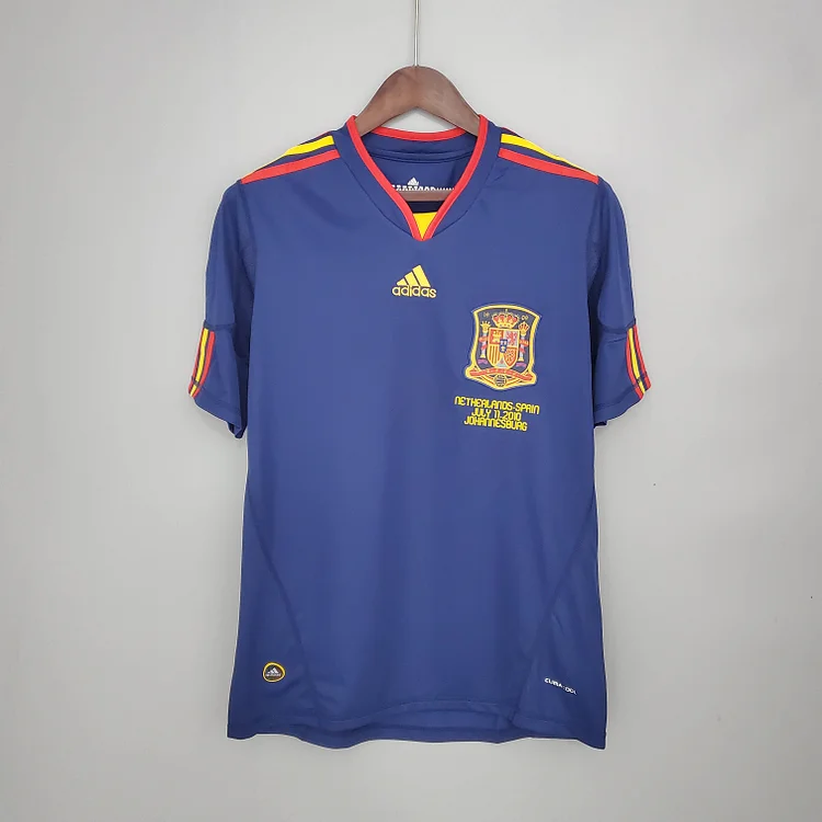 2010 Retro Spain Away Soccer Shirt fballshop