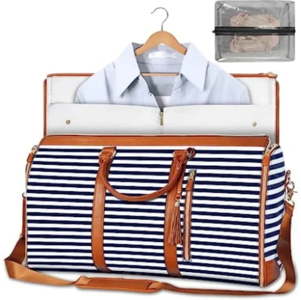 Foldable Duffle Bag (Free Shipping)-Beige