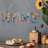 HOME word - 5d DIY Bastelanhänger