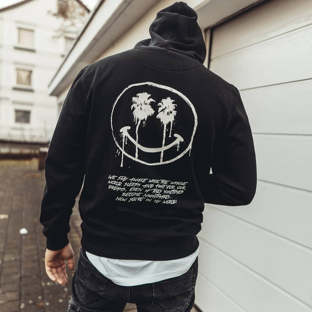 Stay Awake And Fight For Our Dreams Printed Men's Hoodie -  