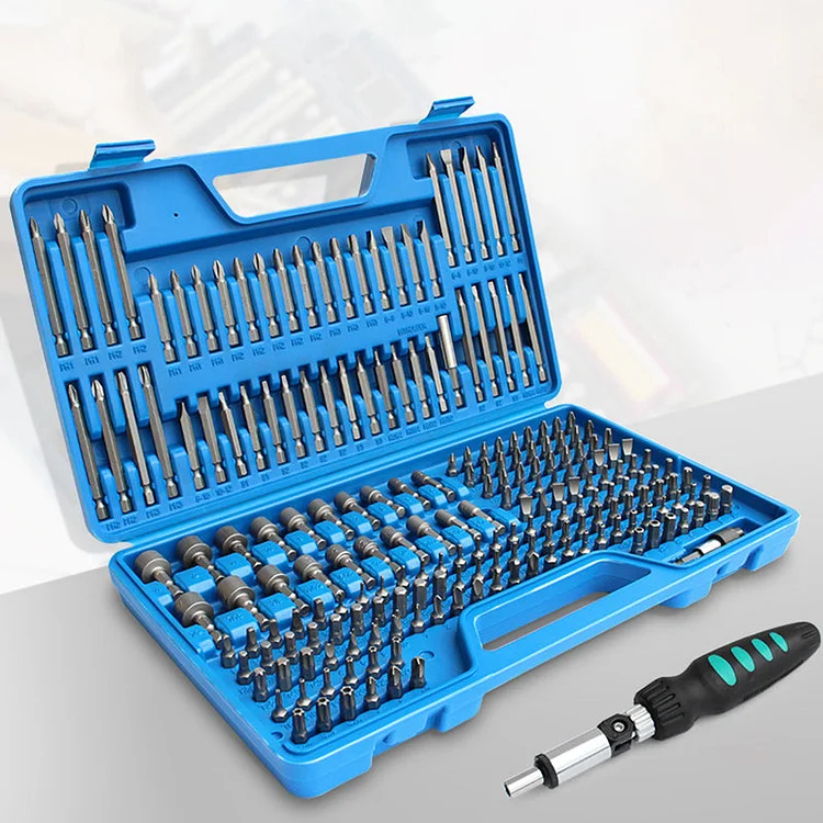 【Ideal Gift for Electricians】208 pcs Screwdriver Bits Set