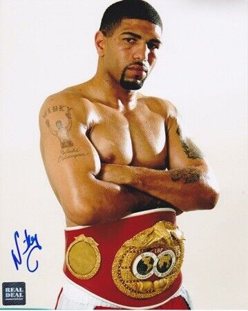 Winky Wright Signed - Autographed Boxing 8x10 inch Photo Poster painting with COA