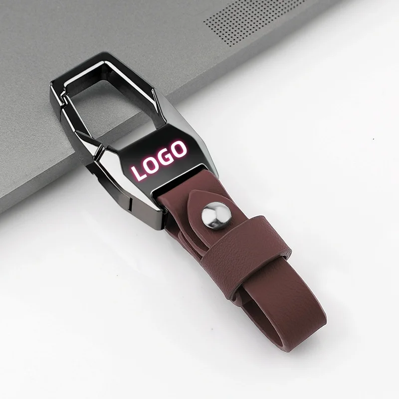 🔥Hot sale🔥🚕Car zinc alloy leather keychain