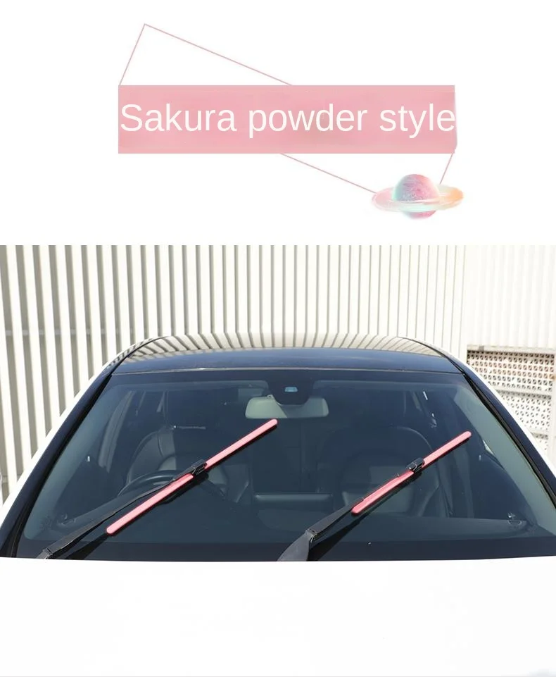 Car Color Special Car Traceless Wipers (2PCS)