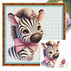 (Multi-Style) Cute Animal-18CT Stamped Cross Stitch 20*20cm/7.87*7.87in