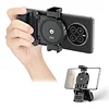JJC Mobile Bluetooth Camera Assist Magsafe Magnetic Bracket Wireless Remote Control Camera Handheld Handle Stabilizer Multi-function Vlog Selfie Anti-shake Mobile Photography Video Expansion
