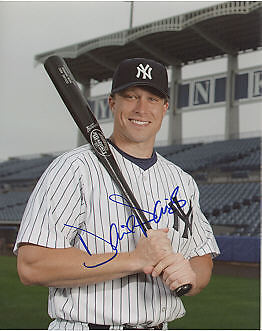 DAVID PARRISH NEW YORK YANKEES ACTION SIGNED 8x10