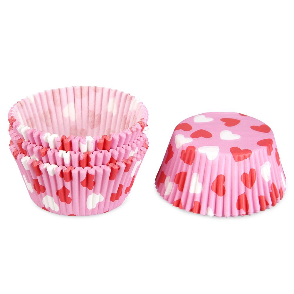 

100Pcs Safe Paper Cupcake Wrappers Baking Cases Diy Cake Molds, 501 Original