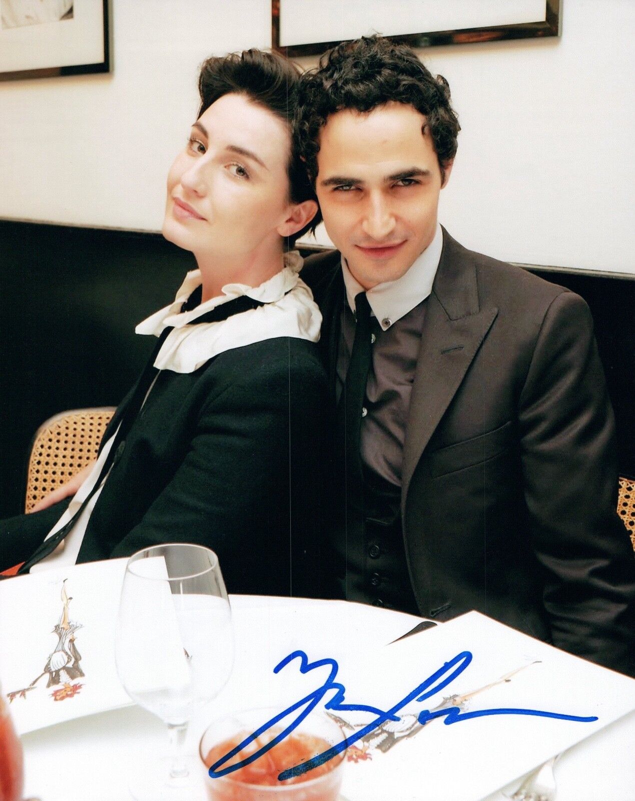 Zac Posen Signed Autographed 8x10 Photo Poster painting Fashion Designer COA VD