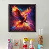 Colorful Bird-Full Embroidery 2 Strands 18CT Stamped Cross Stitch-35*35CM